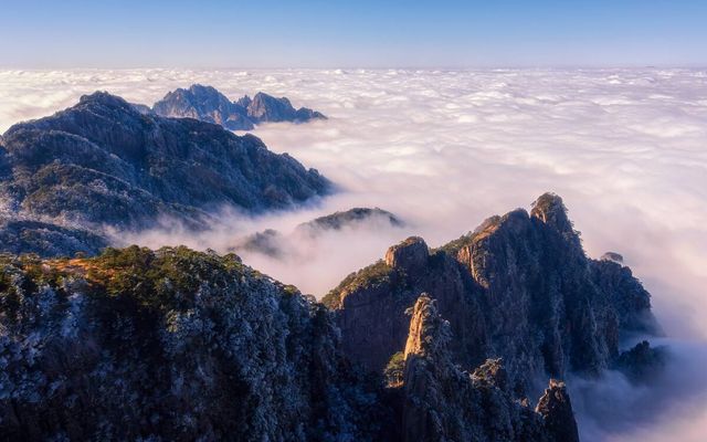 Four World Cultural And Natural Heritage Sites-mount huang
