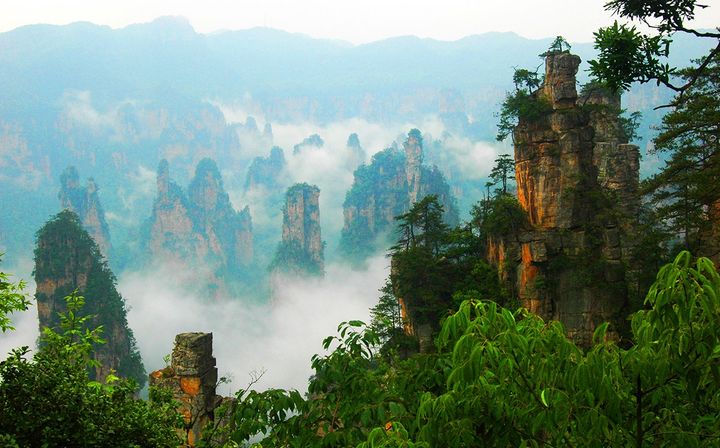 Top 10 Most Beautiful Scenic Spots in China-zhangjiajie